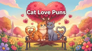 Cat Love Puns