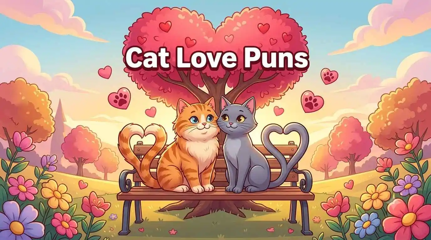 Cat Love Puns