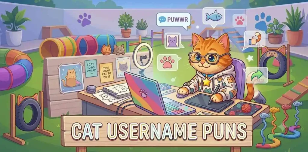 Cat Username Puns