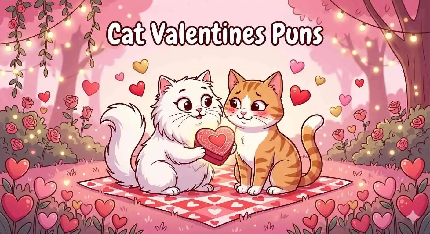 Cat Valentines Puns