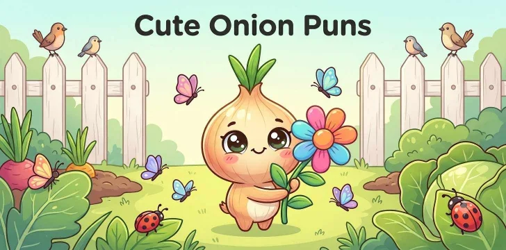 Cute Onion Puns