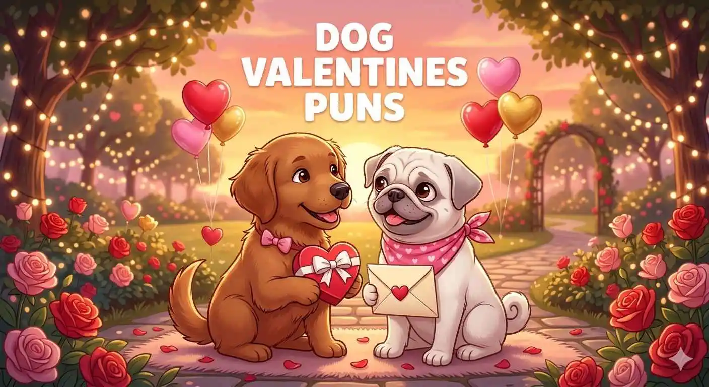 Dog Valentines Puns
