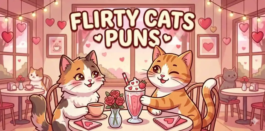Flirty Cat Puns