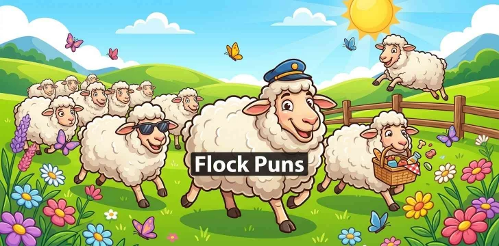 Flock Puns