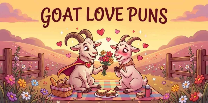 Goat Love Puns