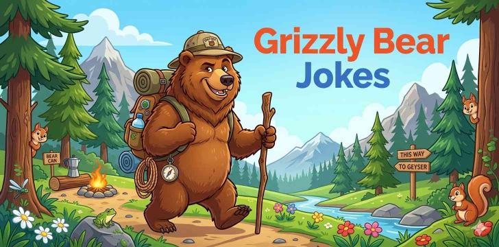  Grizzly Bear Jokes
