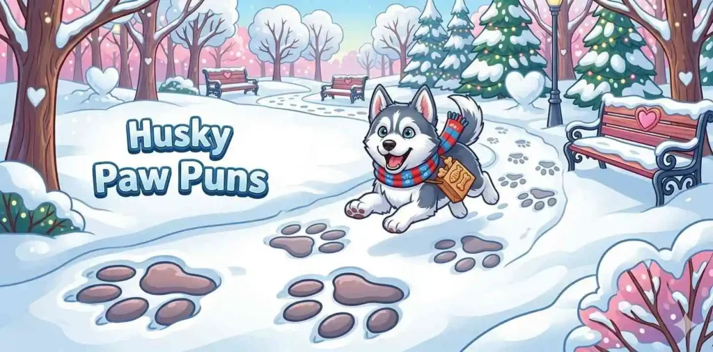 Husky Paw Puns