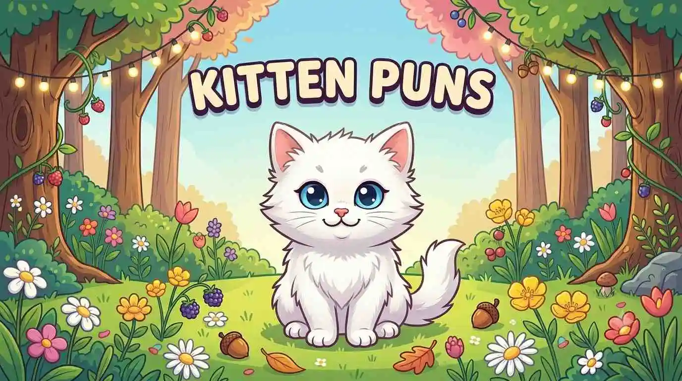 Kitten Puns
