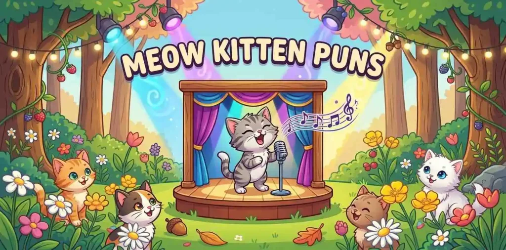 Meow Kitten Puns