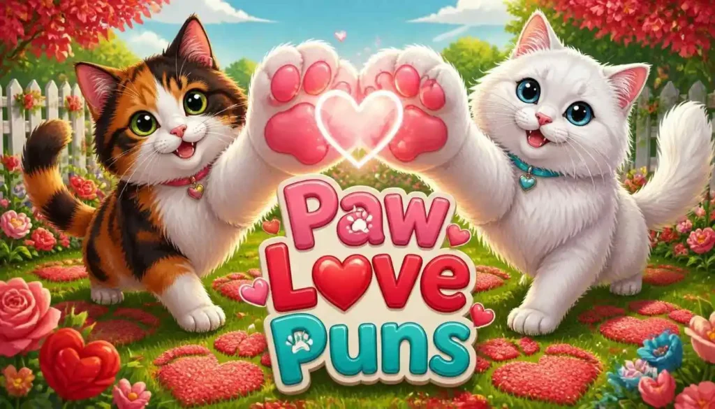 Paw Love Puns 