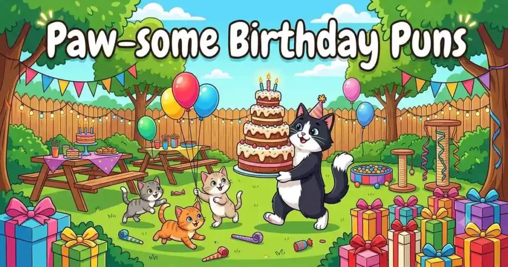 Paw-some Birthday Puns    
