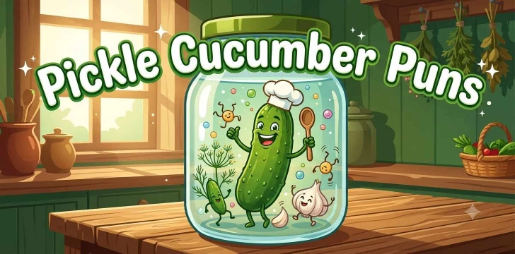 Pickle Cucumber Puns