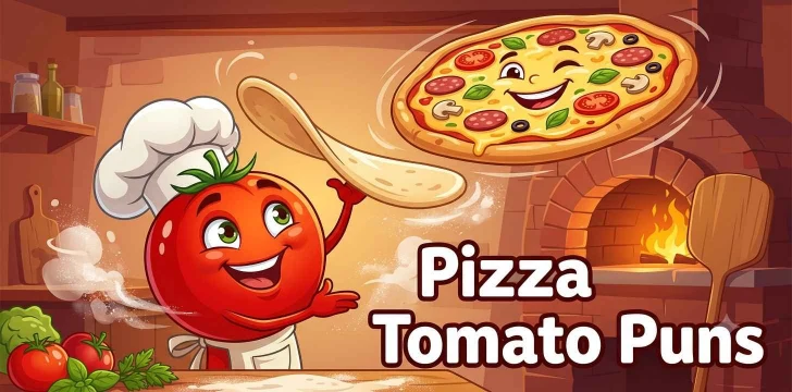 Pizza Tomato Puns