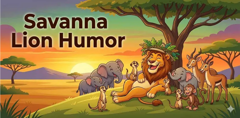  Savanna Lion Humor