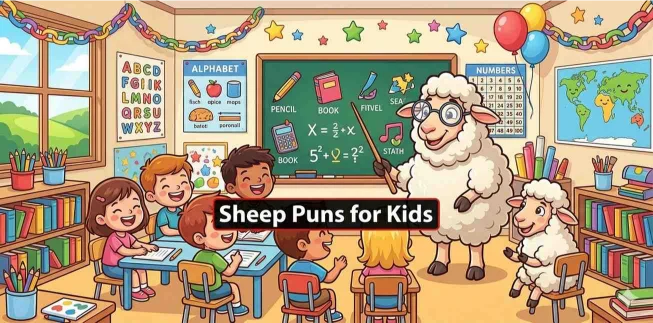 Sheep Puns for Kids