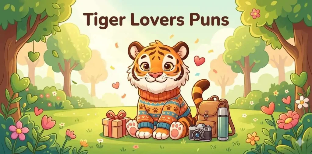 Tiger Lover Puns