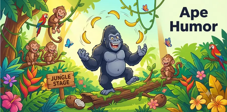 Ape Humor  