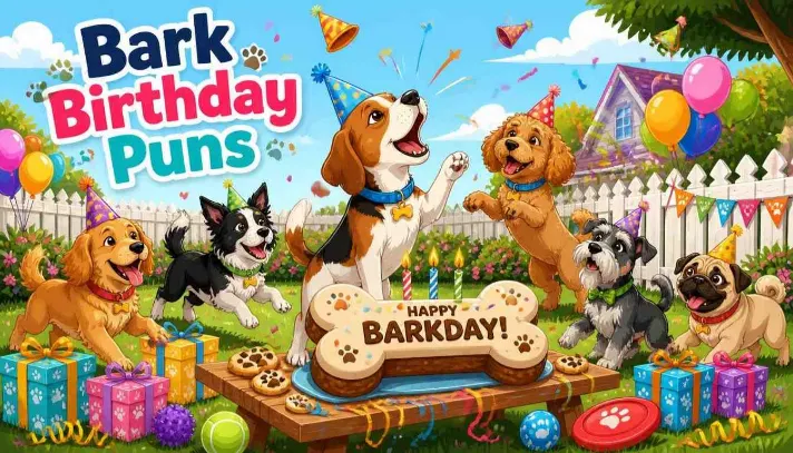Bark Birthday Puns