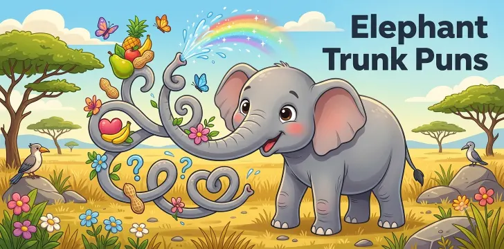 Elephant Trunk Puns     