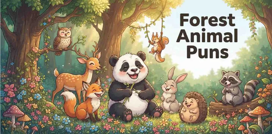 Forest Animal Puns         