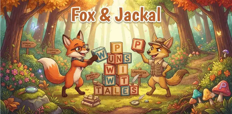 Fox and Jackal Wordplay   