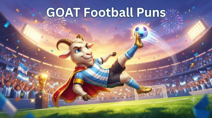 GOAT Football Puns