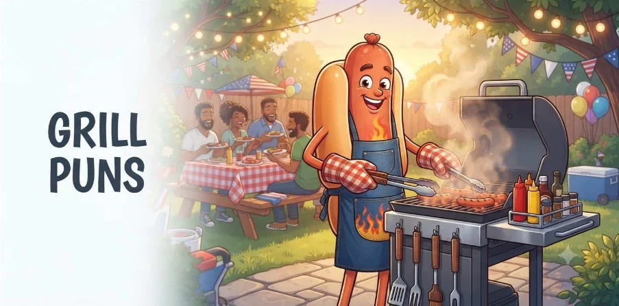 Grill Puns   
