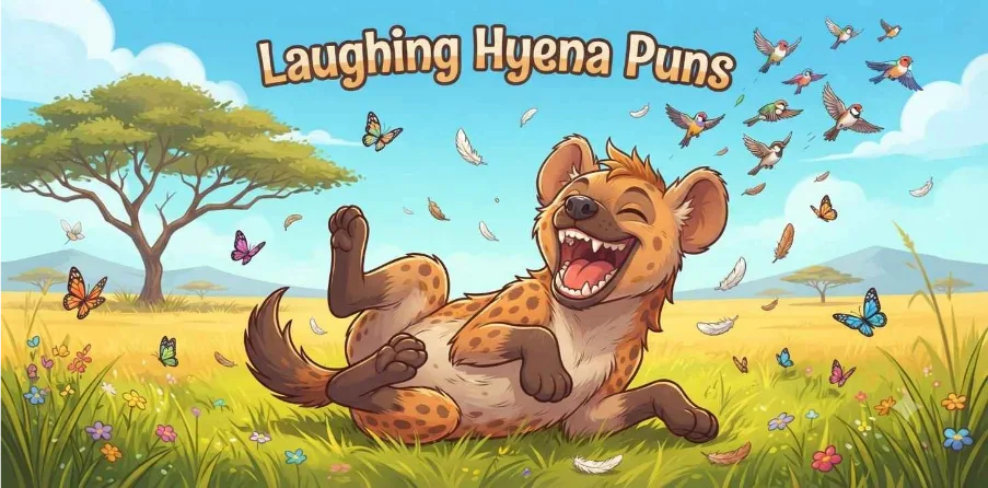 Laughing Hyena Puns