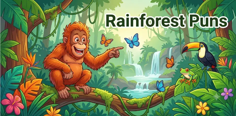 Rainforest Puns   