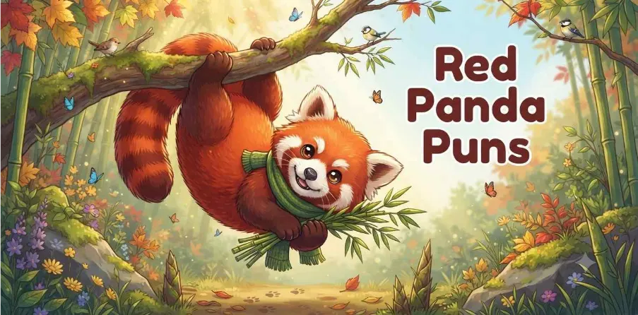 Red Panda Puns          