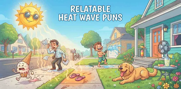 Relatable Heat Wave Puns