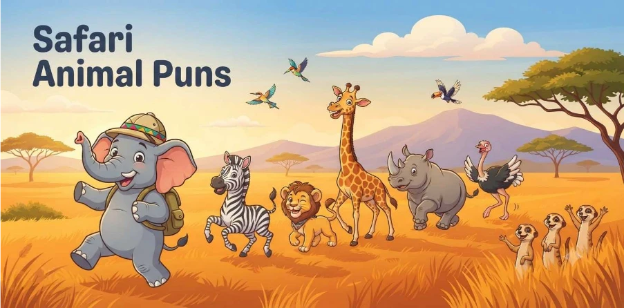 Safari Animal Puns    