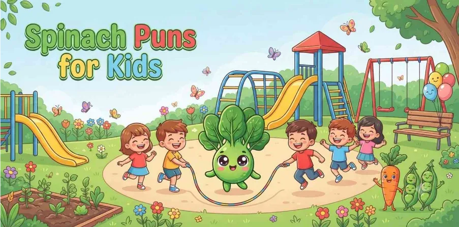 Spinach Puns for Kids 