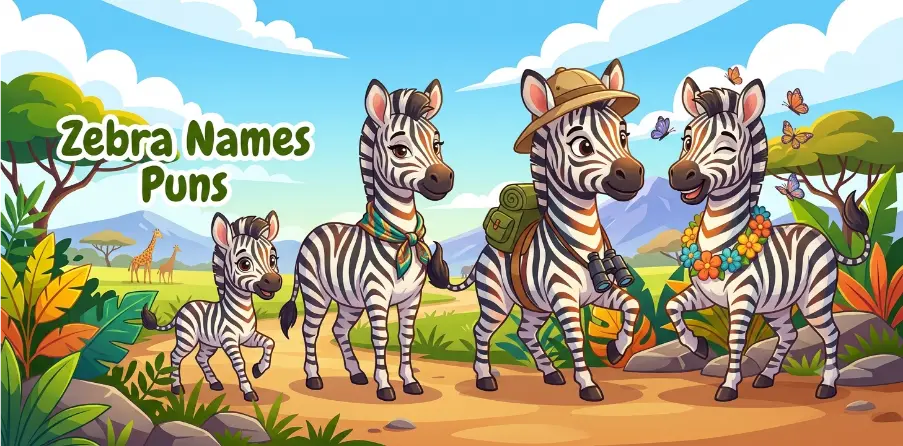 Zebra Animal Names   