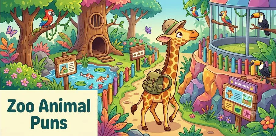 Zoo Animal Puns   