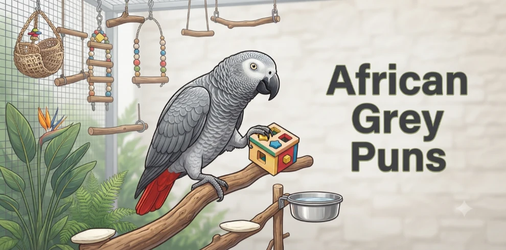 African Grey Puns   