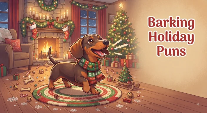 Barking Holiday Puns   
