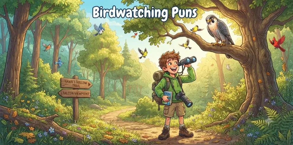 Birdwatching Puns