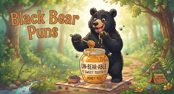 Black Bear Puns