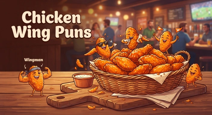 Chicken Wing Puns