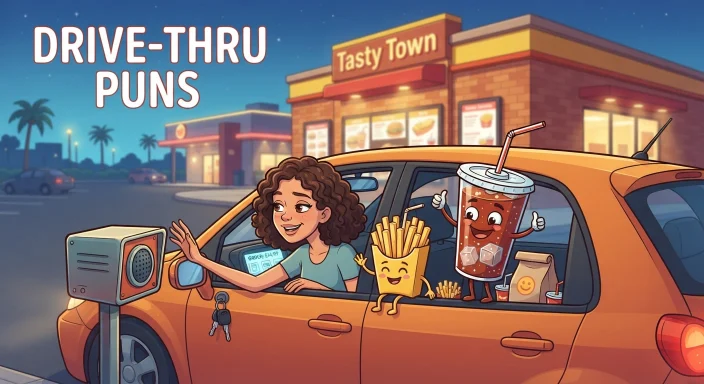 Drive-Thru Puns   