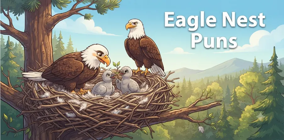 Eagle Nest Puns           
