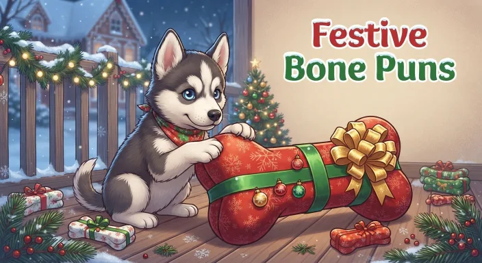 Festive Bone Puns  