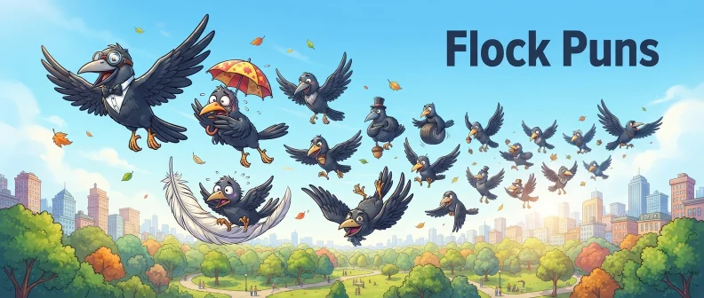 Flock Puns