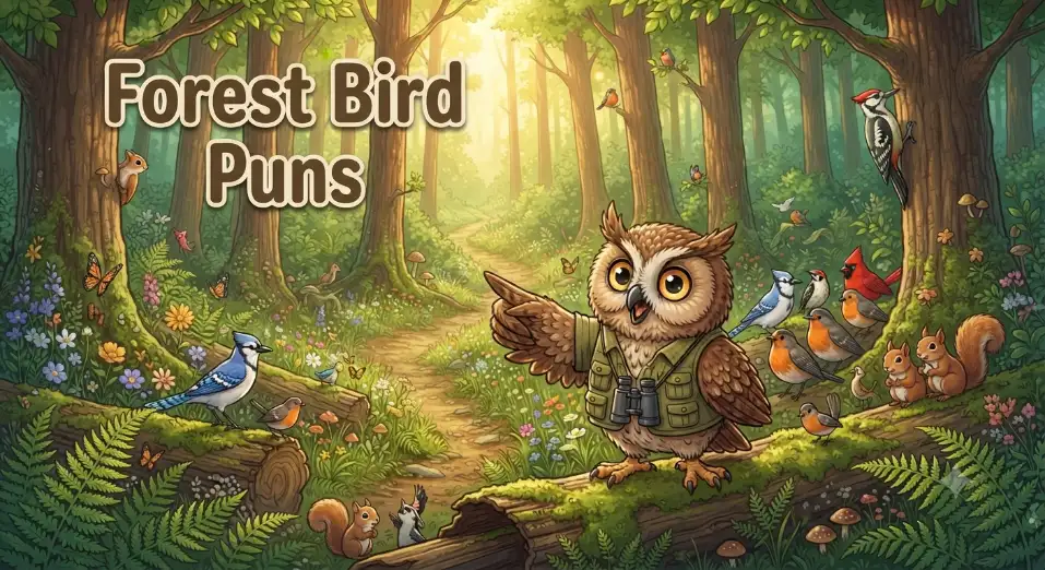 Forest Bird Puns