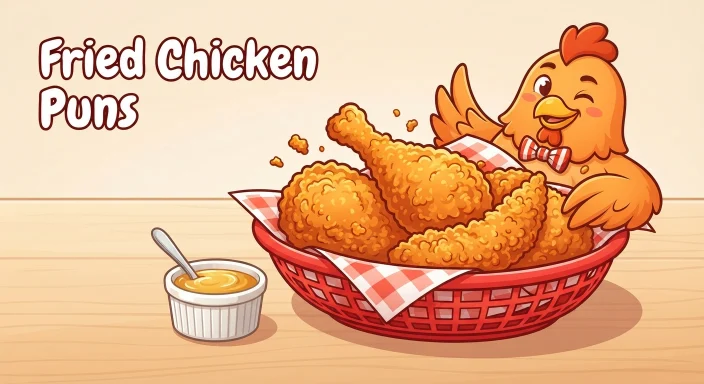Fried Chicken Puns  