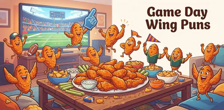 Game Day Wing Puns  