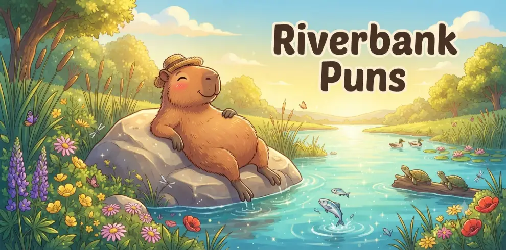 Riverbank Puns