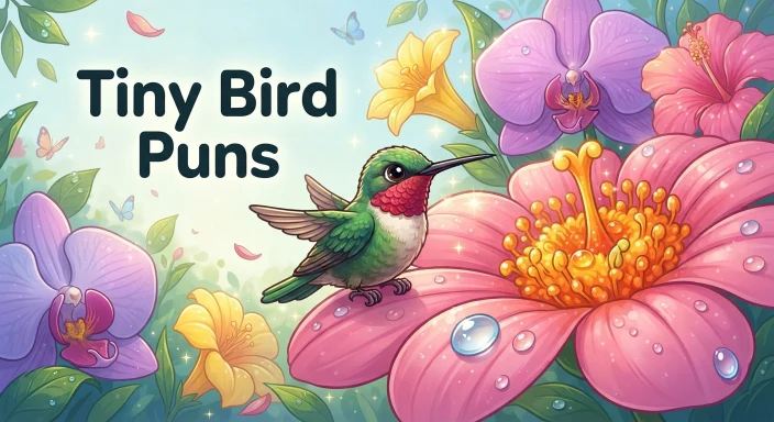 Tiny Bird Puns    