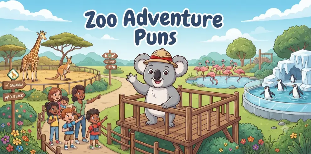 Zoo Adventure Puns